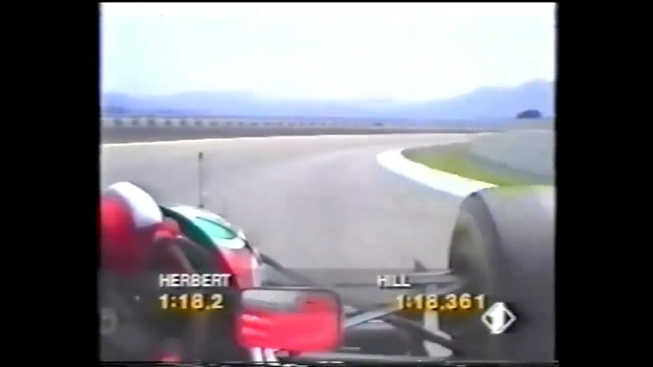 Johnny Herbert F1 Onboard Barcelona 1993