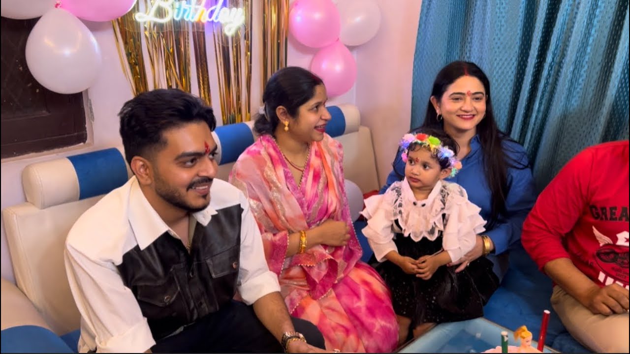 Meri beti ka Birthday Celebration 😍 But Ye Rone Kyu Lagi😨 || Vlog || Sibbu Giri