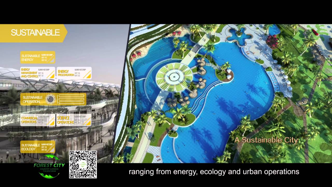 January -- Forest City Country Garden  (English Version)  ;        ​一月份 -- 碧桂园森林城市 (英文版本)