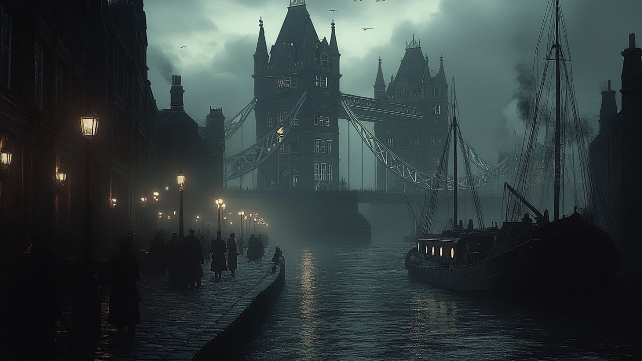 Gloomy Dark Academia Piano Music for Reading and Writing Inspired by Victorian London's Dark Charm