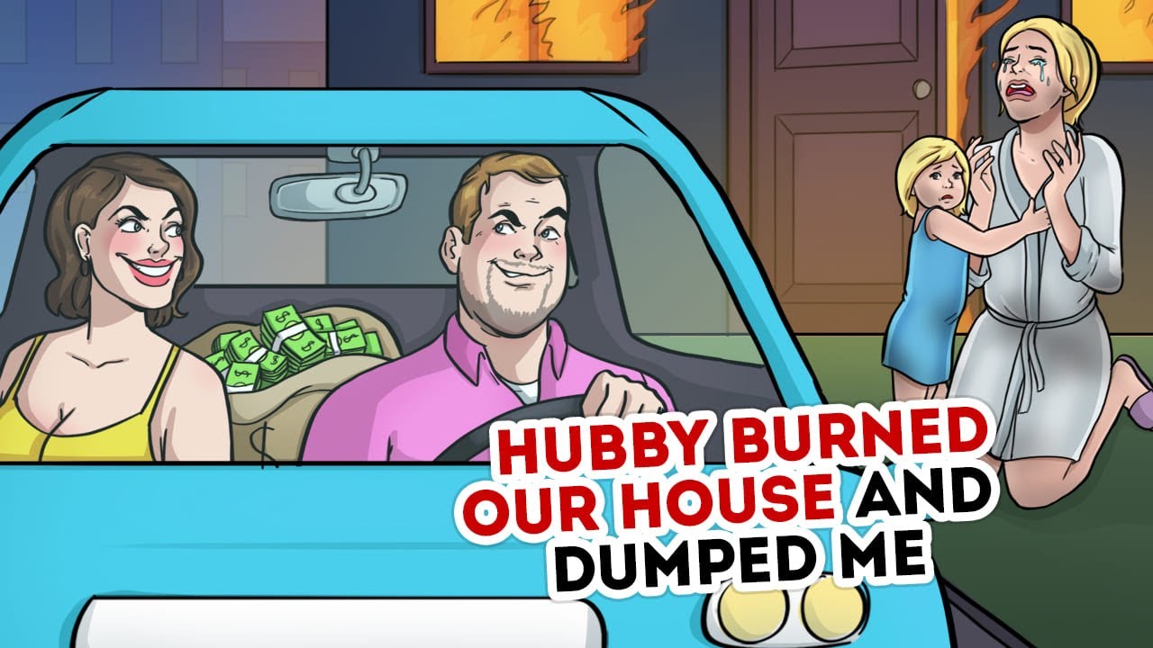 Husband burned down our house to run away with his lover