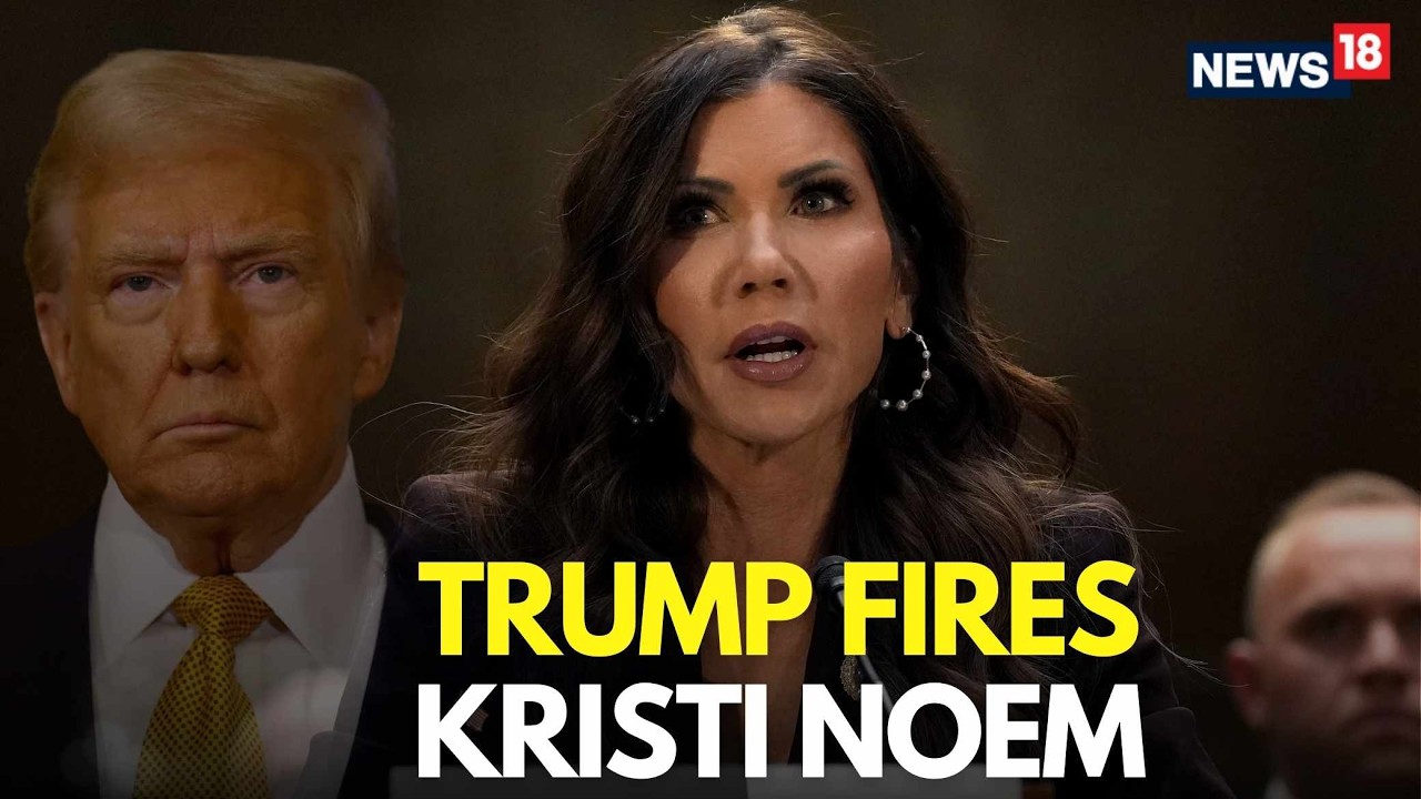 LIVE | Trump Replaces Kristi Noem As DHS Secretary | US News LIVE | | Trump Latest News | N18G
