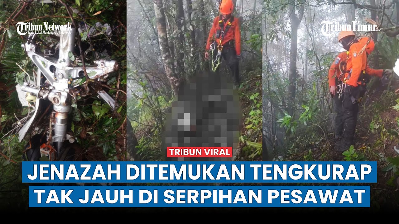 Kondisi Jenazah Perempuan Ditemukan Posisi Tengkurap, Korban Kedua Pesawat ATR 42-500