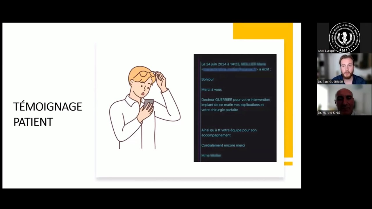 Webinar avec Dr. Paul Guerrier : Découvrez la simplicité de  l’implantologie en omnipratique
