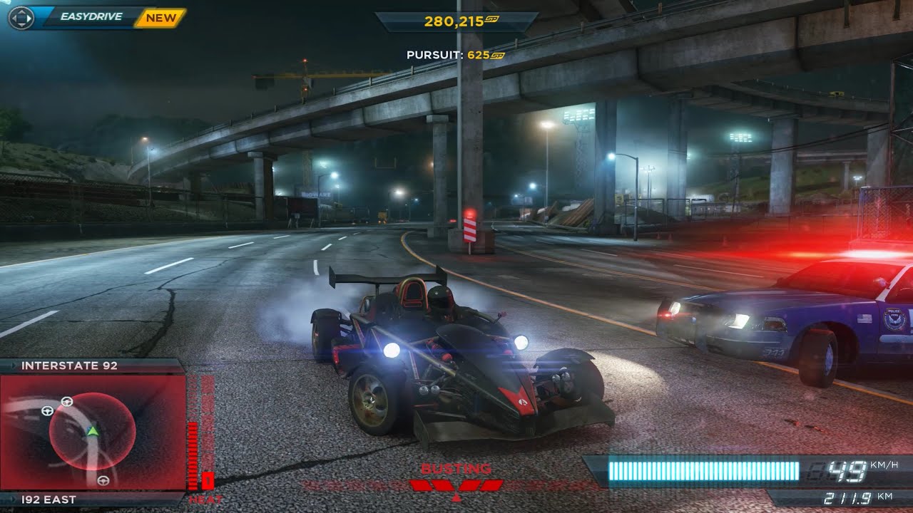 4K || NFS-Most Wanted || POLICE CHASE-MAX HEAT LEVEL || ARIEL ATOM 500 V8 Vs COPS || ESCAPED || 4K