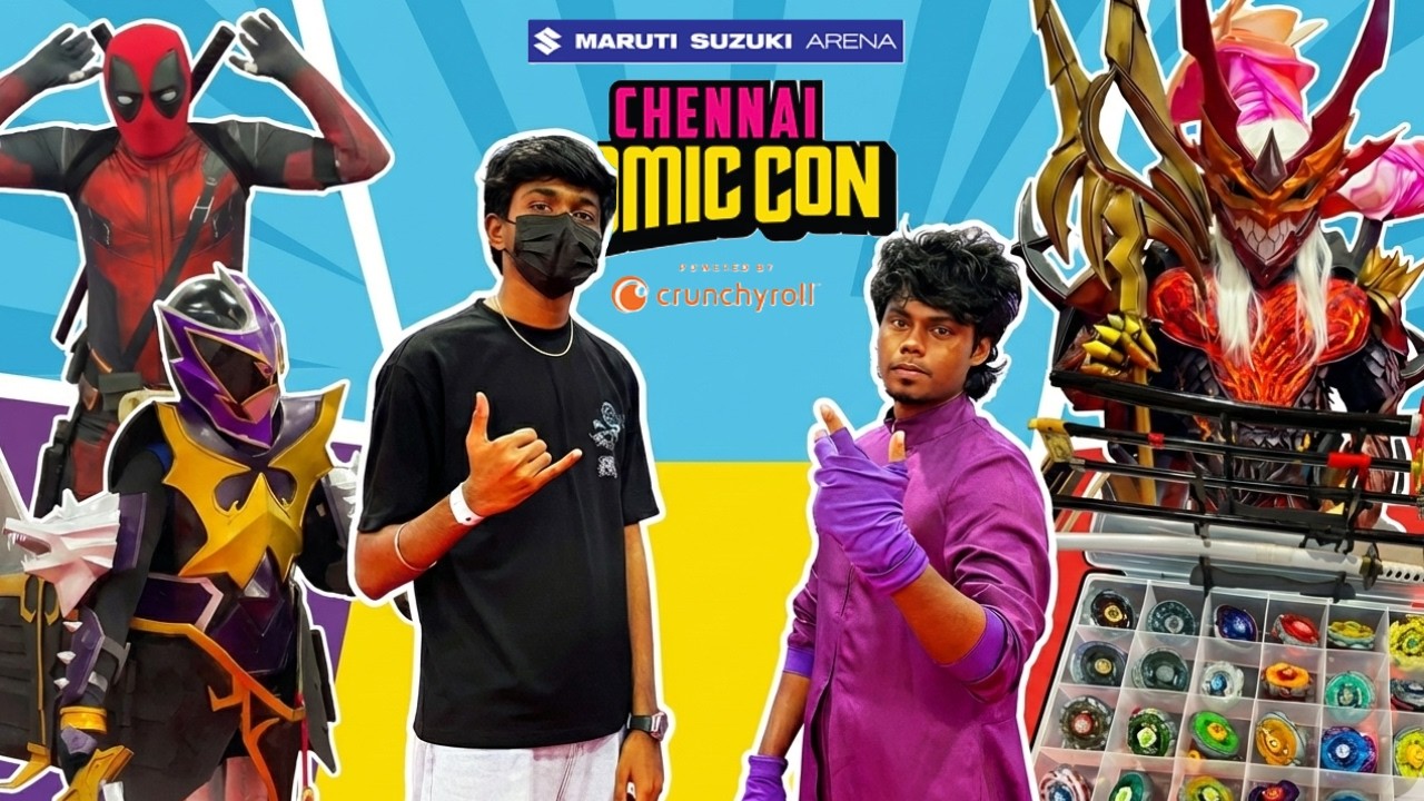 My First Comic Con Experience Was NOT What I Expected... (ft. Pocket Toon) | Comic Con Chennai 2026