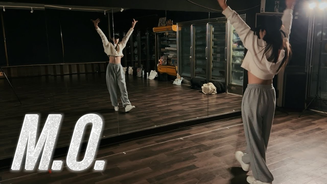 Yuqi 'M.O.' slow mirrored dance practice / 山梨kpopダンススクール LIEN DANCE STUDIO