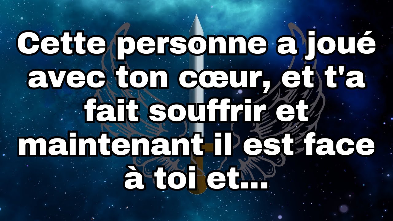 😭 Cette personne a joué avec ton cœur, et t'a fait souffrir et maintenant il est face à toi et    T