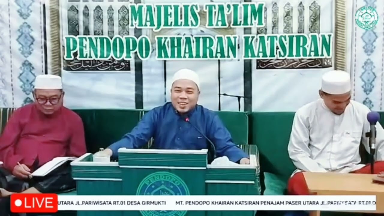 Uzur meninggalkan Shalat Jum'at & Shalat Fardhu Berjamaah  (pengajian 12 desember 2025)