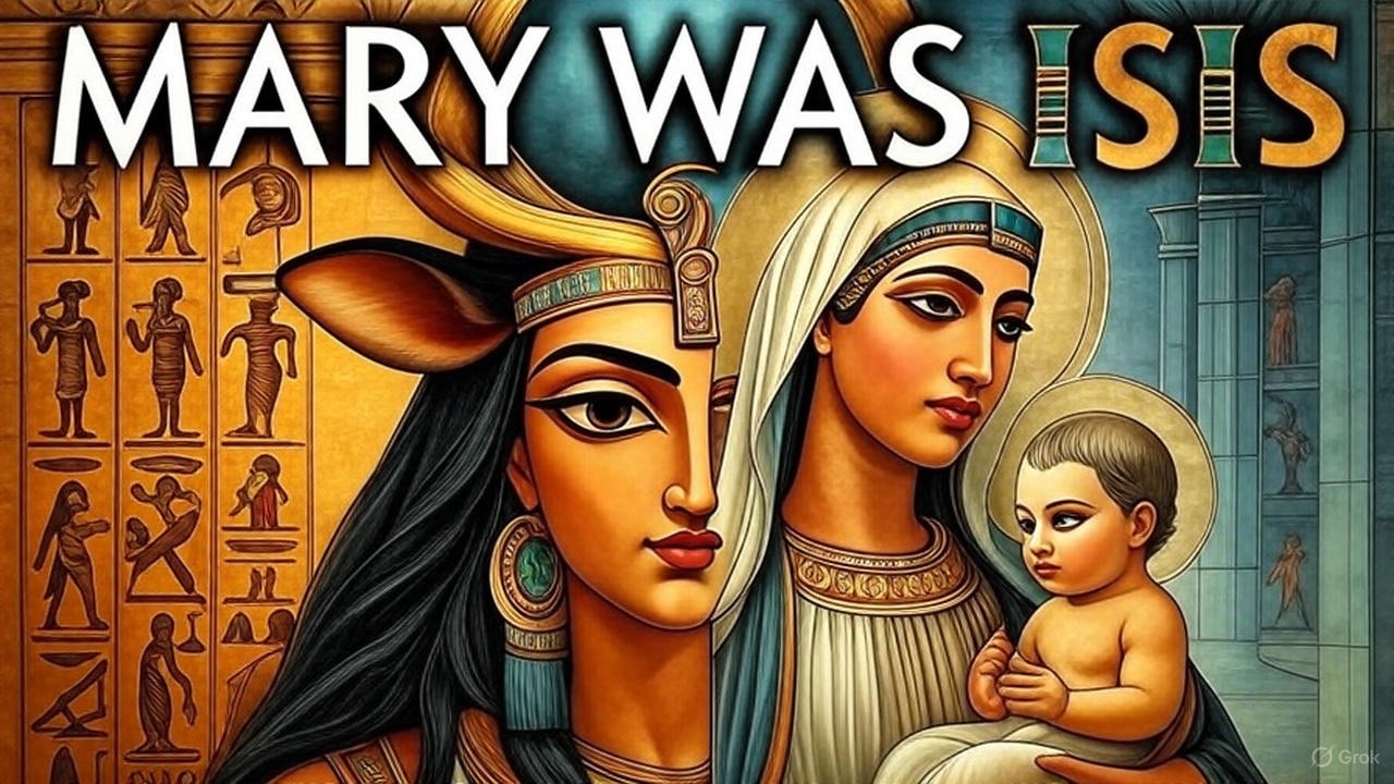 The TRUE Pagan Origin of MARY: The Goddess Worship They Stole From Egypt