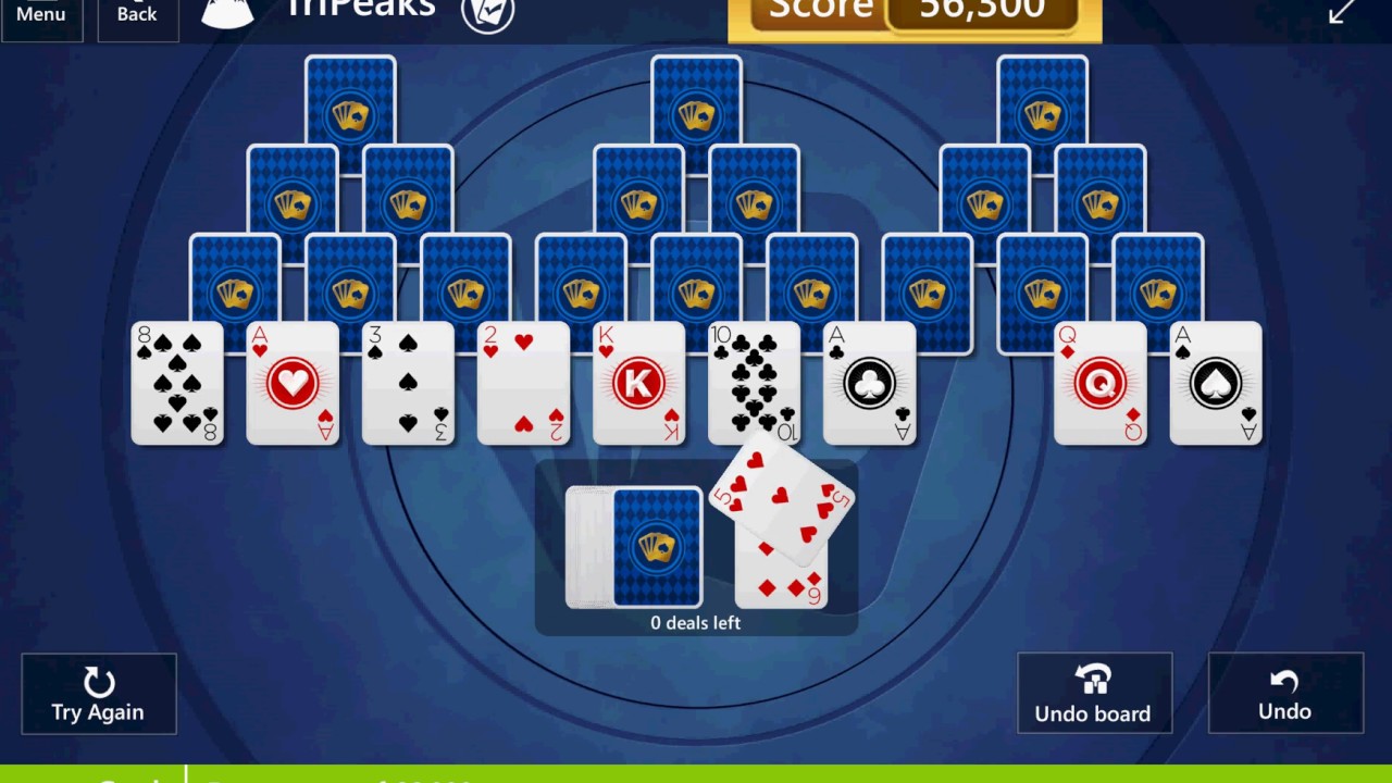 Microsoft Solitaire Collection: TriPeaks - Expert - September 16, 2018