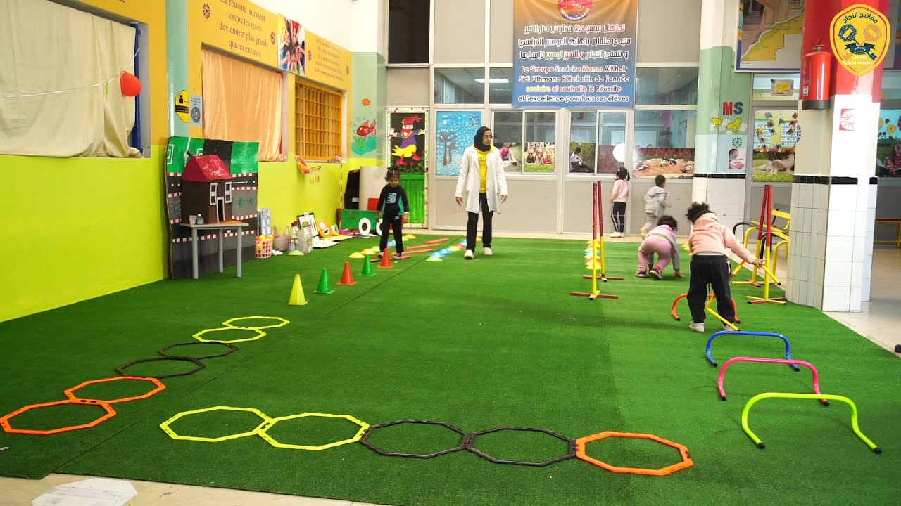 Jeu De Psychomotricité : parcours bouger les membres