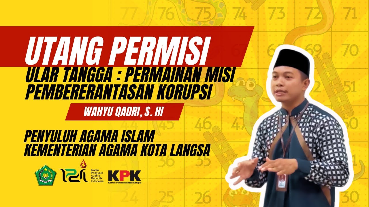 PAI AWARD 2025 (Wahyu Qadri, S. HI) Kategori Anti Korupsi #paiaward2025