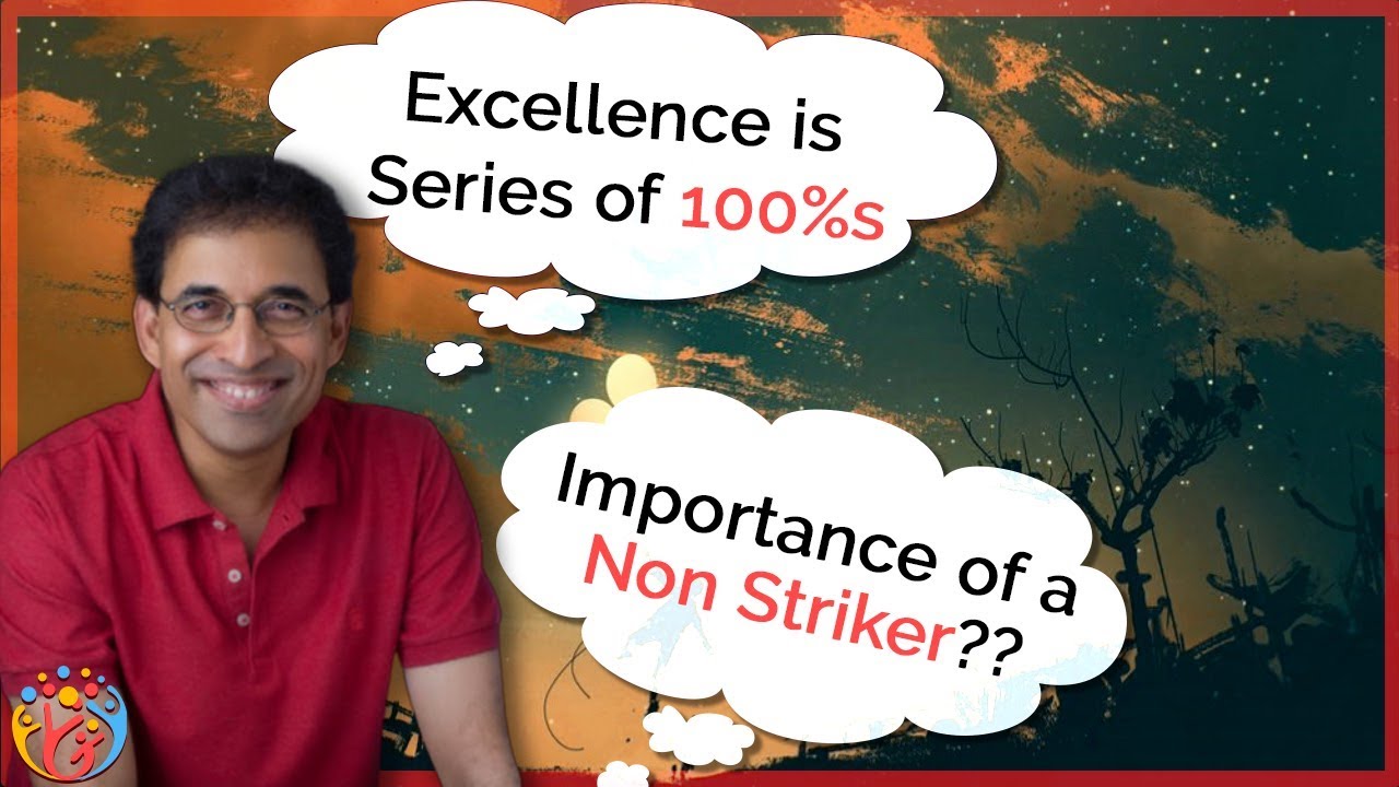 Importance of a Non Striker. Harsha Bhogle .Hum Jeetenge😎