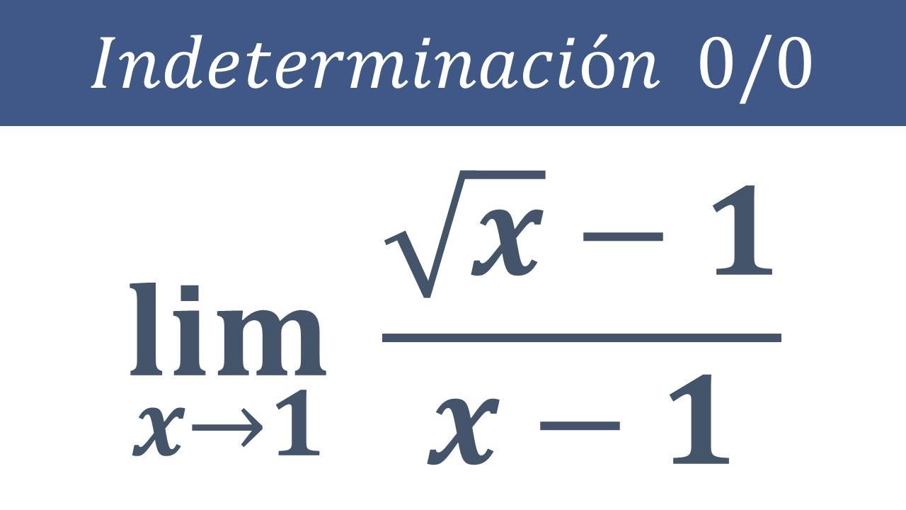 Límites Racionales Radicales Indeterminación 0/0 por Conjugado Factorizacion Hopital 3 tres Métodos