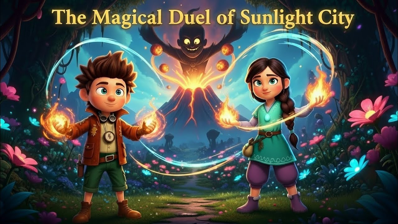 🔥 Can Ari & Kavo Save Sunlight City? 😨☀️ | The Magical Duel | DreamStar Magic 2M,