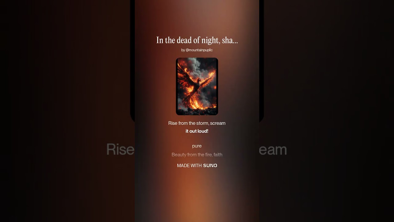 In the dead of night, shadows closing in