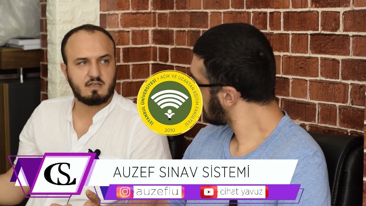 AUZEF Sınav Sistemi Hakkında | İstanbul &Uuml;niversitesi AUZEF