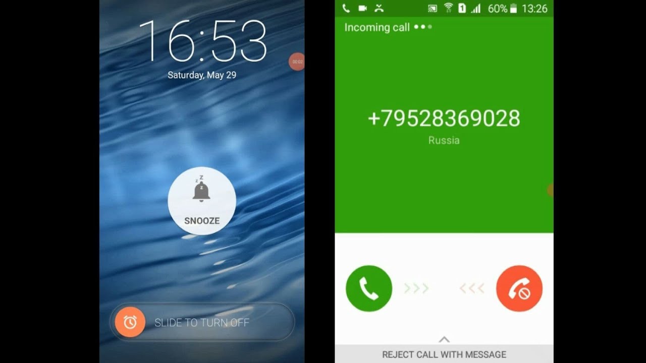 Ringing Alarms &Over the Horizon Sony Xperia E5 & Samsung Galaxy J1 Mini