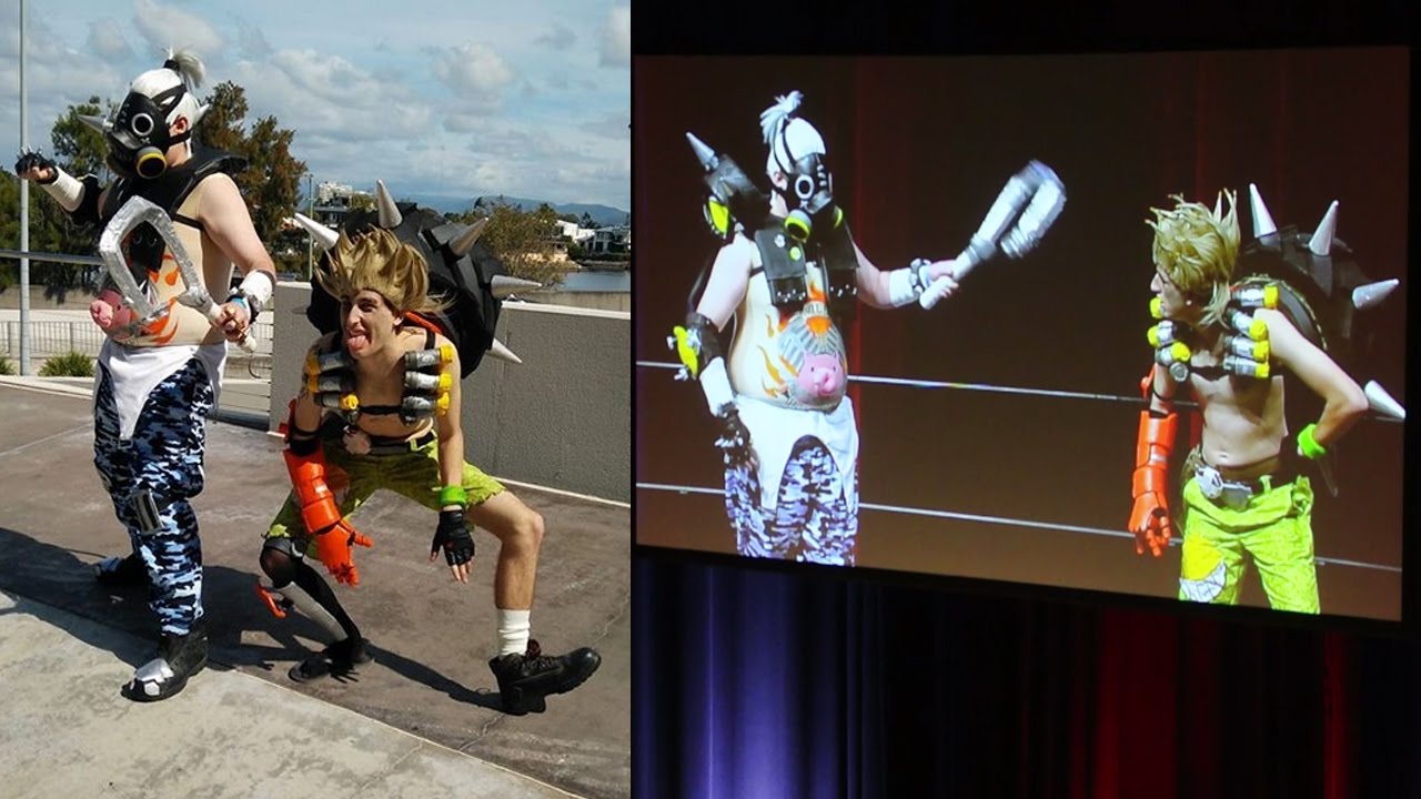 Junkrat and Roadhog - Goldnova skit 2017 (Best Performance Award)