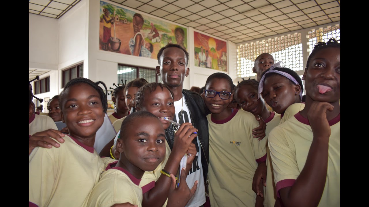 Tony Mary en LA SALLE LEA BATA| Guinea Ecuatorial   UNA ESTRELLA EN TU COLEGIO GIRA NACIONAL