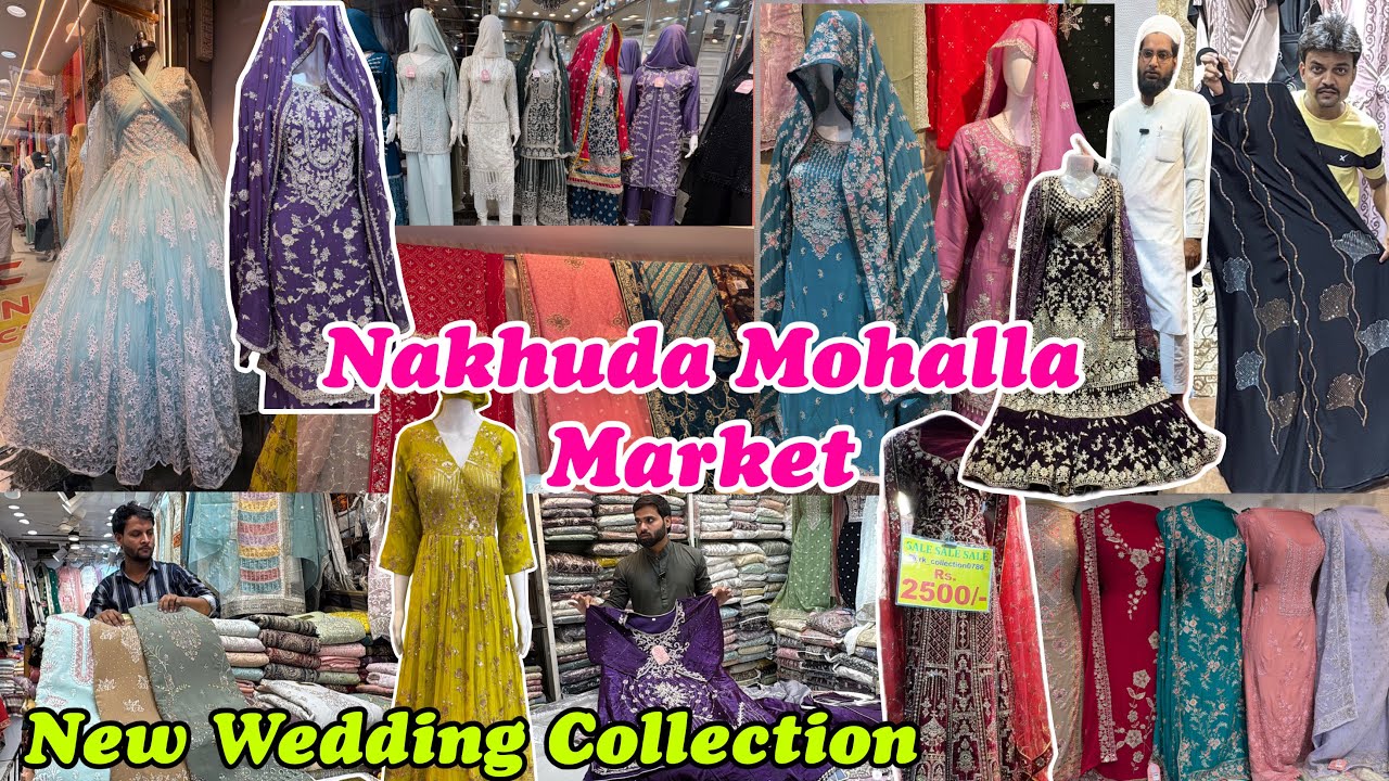 Nakhuda Mohalla Market | Party Wear & Wedding Collection| Mumbai Market | Budget Friendly Shopping