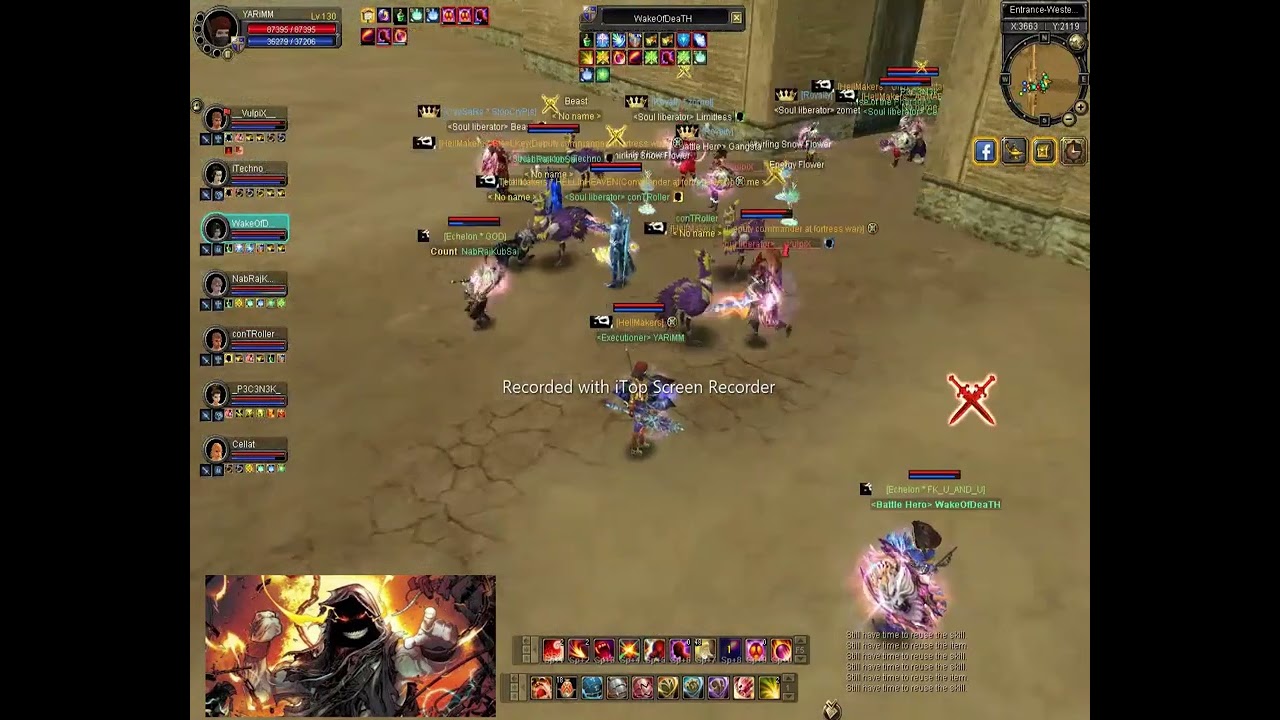 Silkroad Online ISRO HYPERION WAR