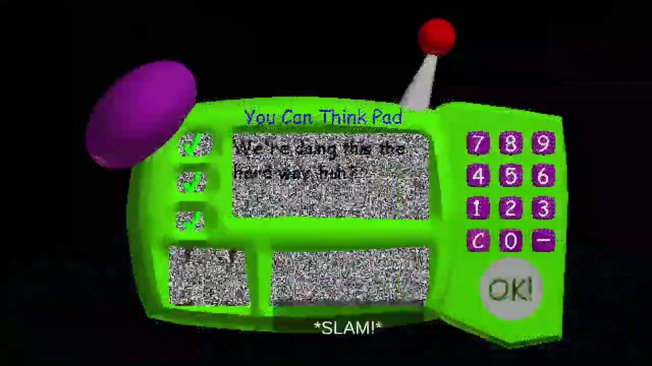 Messing up with the Mod Menu while fighting Null - Baldi's Basics Classic Remastered