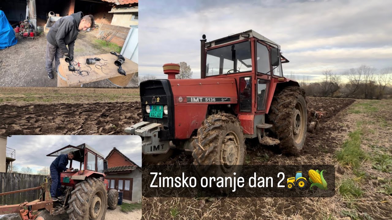 Zimsko oranje dan 2🌽🚜