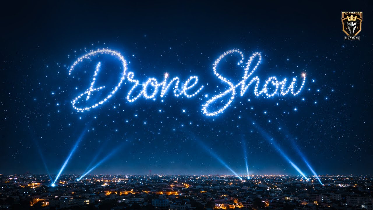 Team Hyderabad Kingsmen | Drone Show