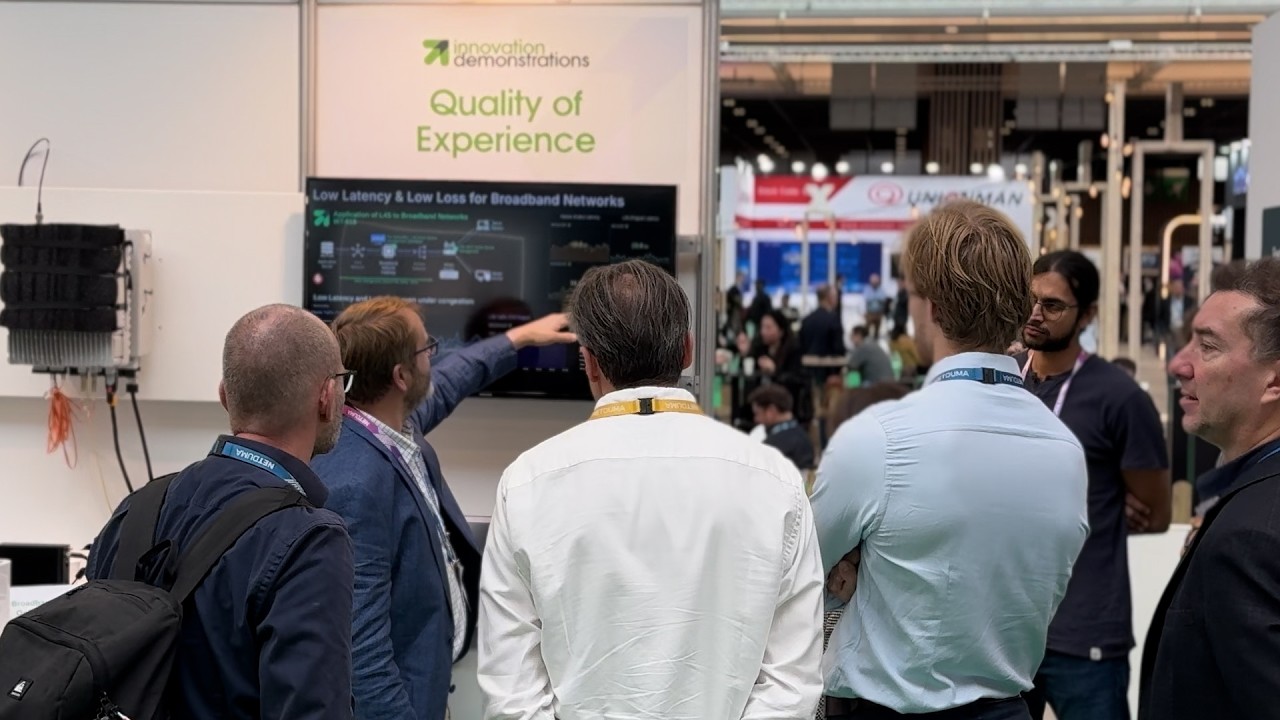 L4S Innovation Demonstration: Delivering Ultra-Low Latency for Broadband