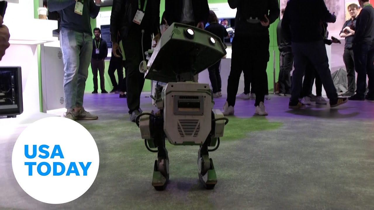 Nvidia and Disney unveil smart and cute 'Star Wars' droid | USA TODAY