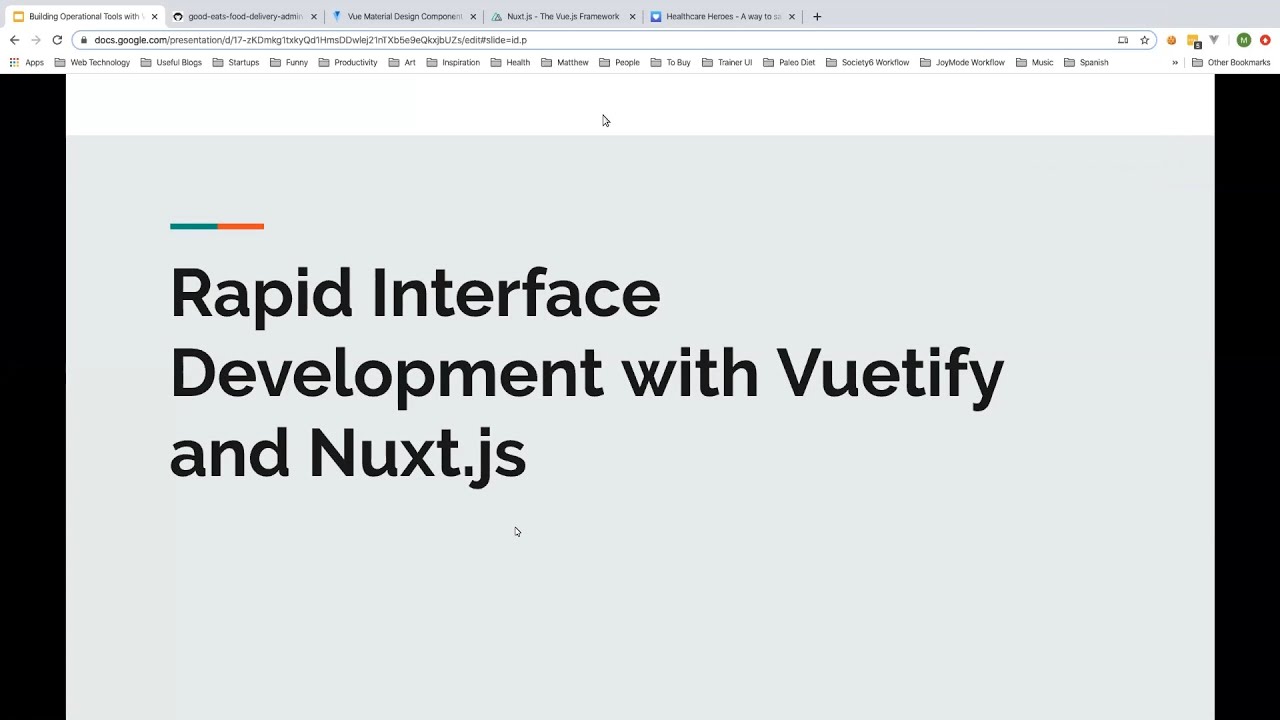 Rapid Interface Development with Vuetify js and Nuxt js with Matt Monta&ntilde;ez