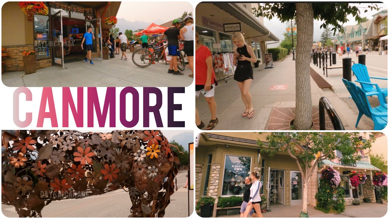 Town of Canmore: Walking tour || Canmore Alberta Canada || Beautiful Canmore