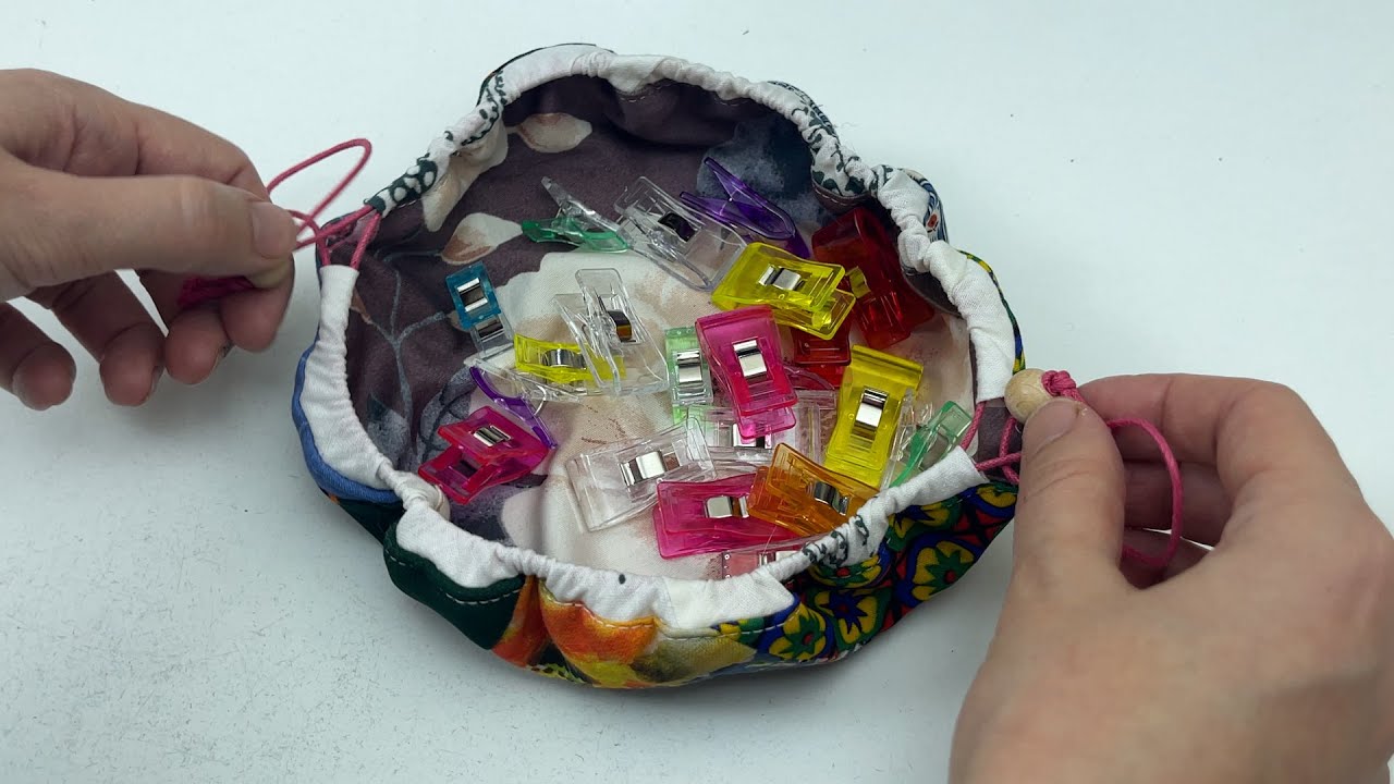 Create an Eco-Friendly Small Items Organizer – Step-by-Step Sewing Guide