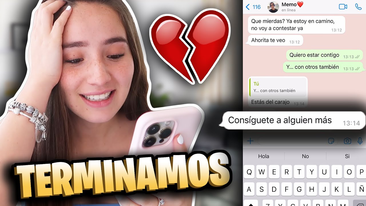 TERMINAMOS💔 BROMA A MI EX CON LETRA DE CANCIÓN/ Moni Rosales