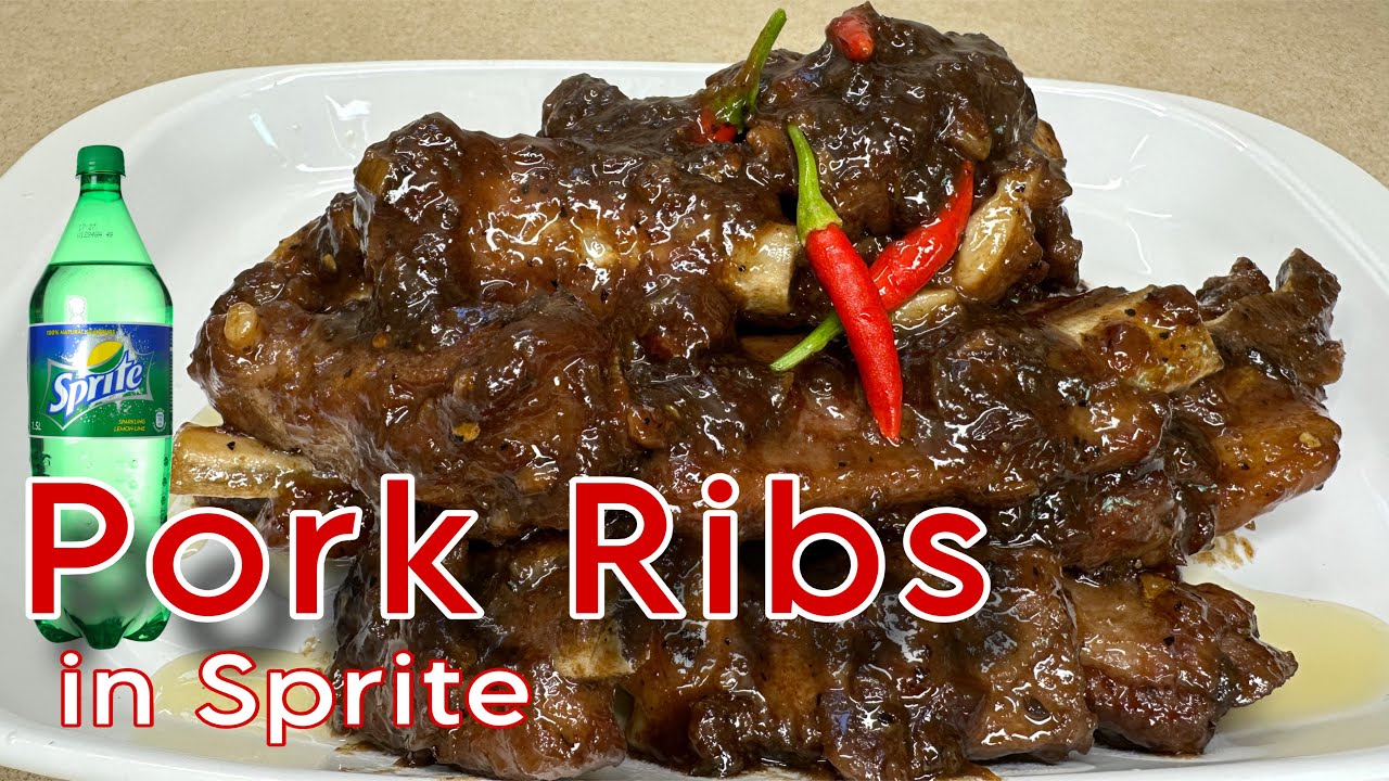 Pork Ribs in Sprite Recipe 