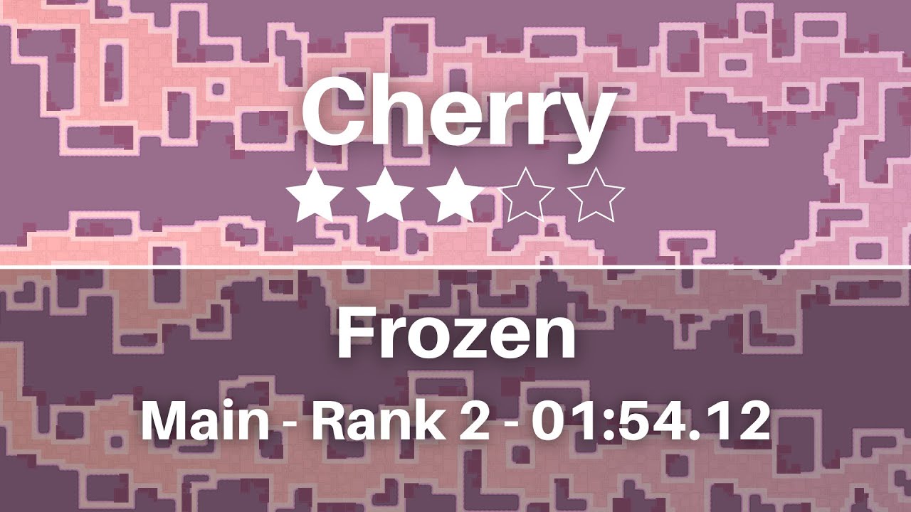 Frozen - Rank 2 | Cherry | 01:54.12 | Main ★★★✩✩ | Teeworlds Gores