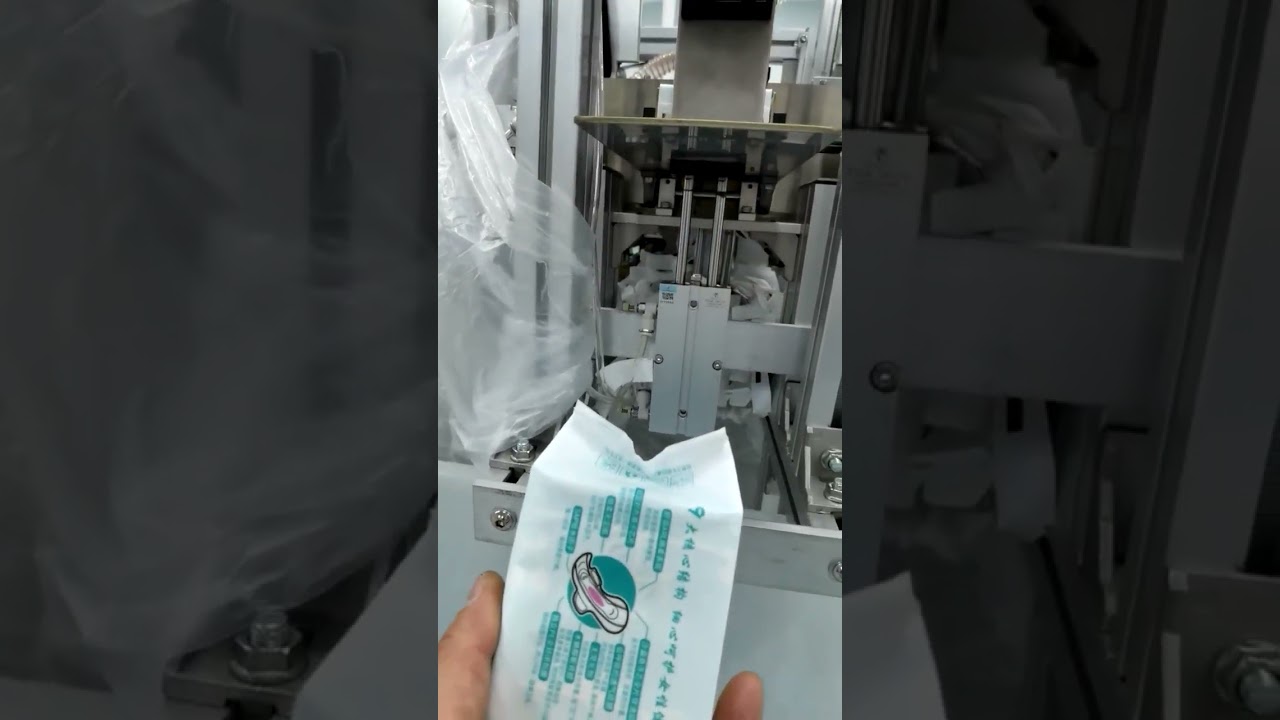 High quality automatic sanitary napkin pad packing machine