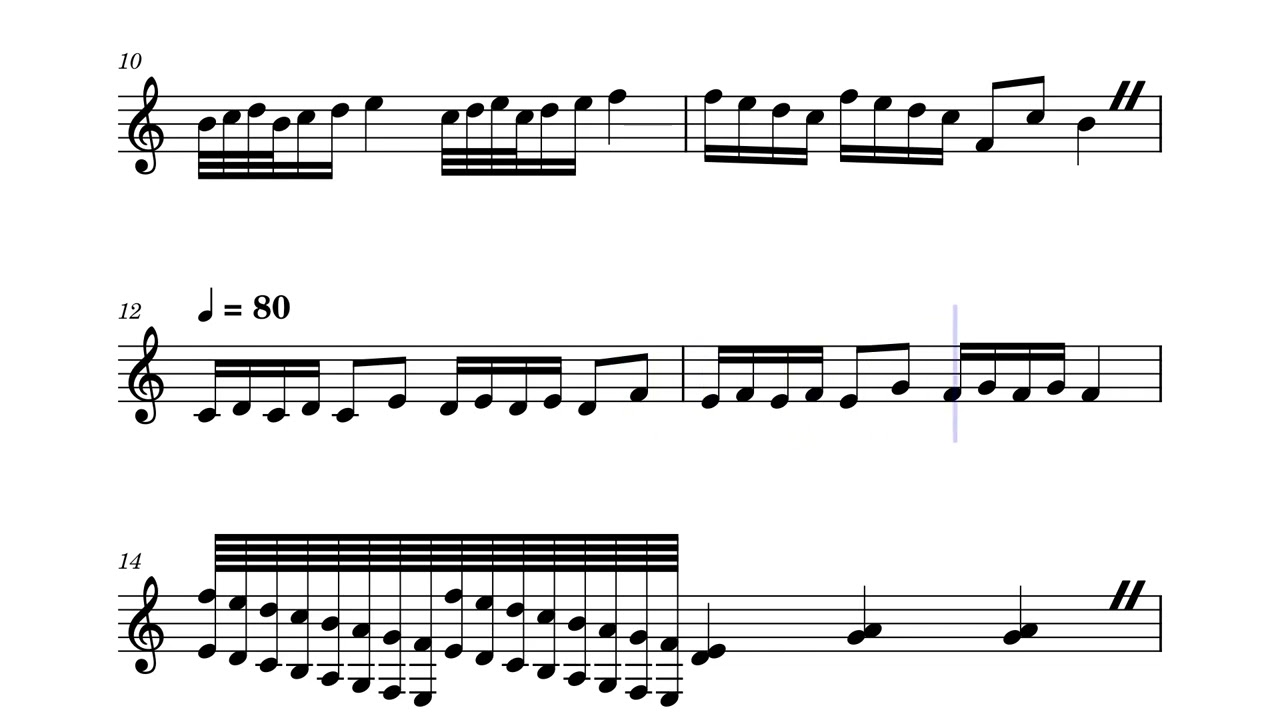 Advanced Trumpet Warm Up