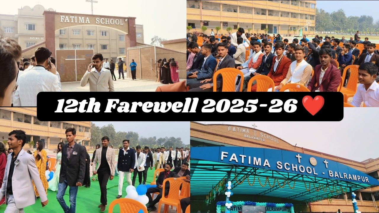 *12th Farewell Vlog* 💓 | 2025-26 | The Great King Vlogs