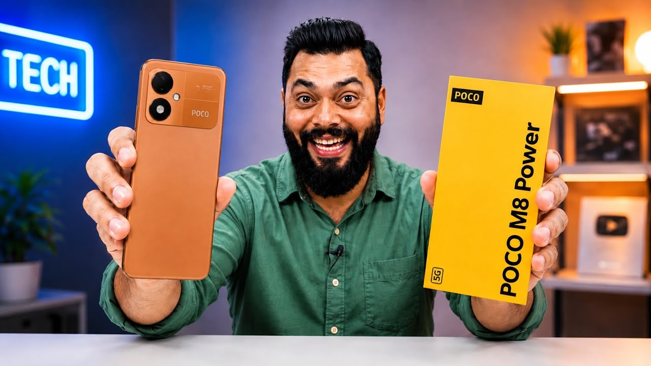 POCO M8 Power 5G Unboxing & Quick Review 🔥 Best Budget 5G Phone? | First Look, Camera & Features