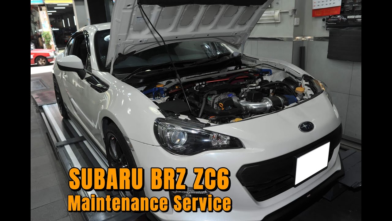 SUBARU BRZ ZC6 Check 車換油服務