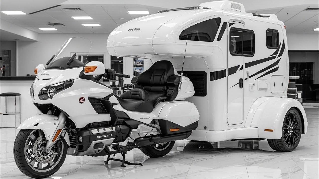 Трехколесный автодом Honda Gold Wing Camper Tricycle RV 2026 года 😱🔥 Трехколесный автодом, которы...