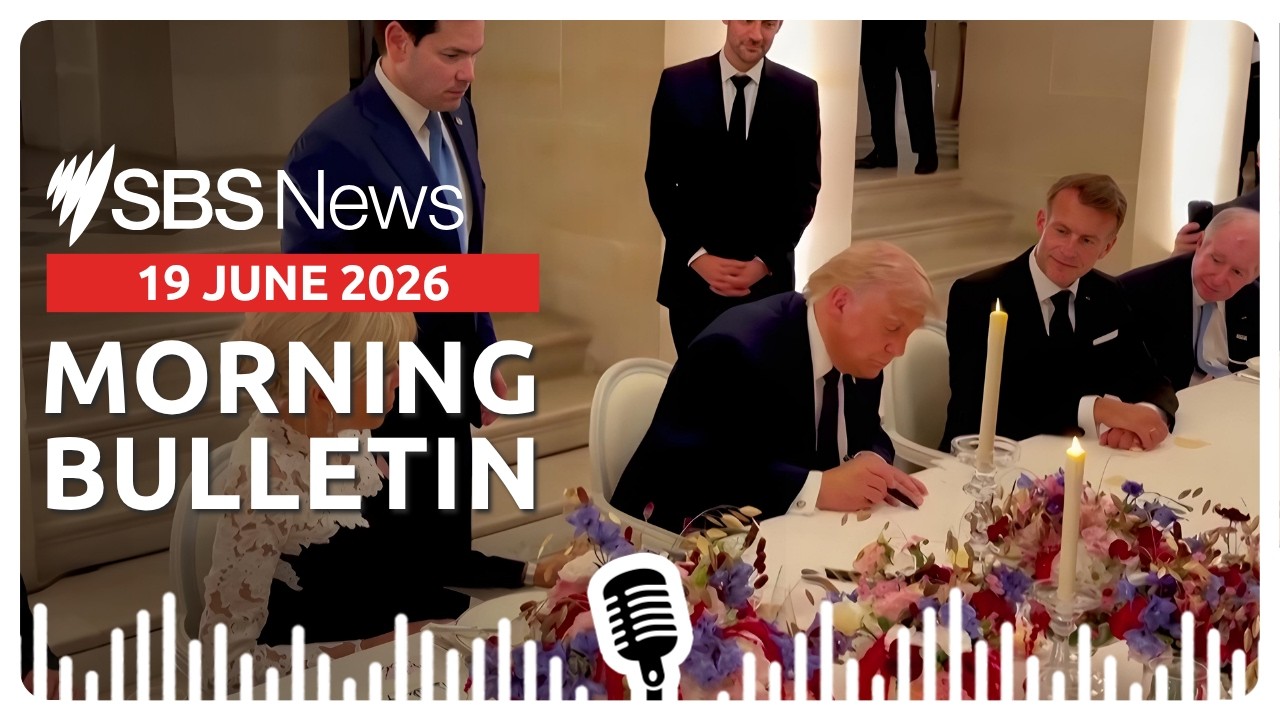 US, Iran sign memorandum to end the war, blockade lifts | Morning News Bulletin 19 June 2026