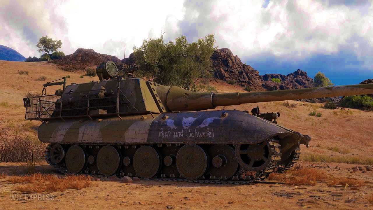 A REAL BOSS - JAGDPANZER E 100