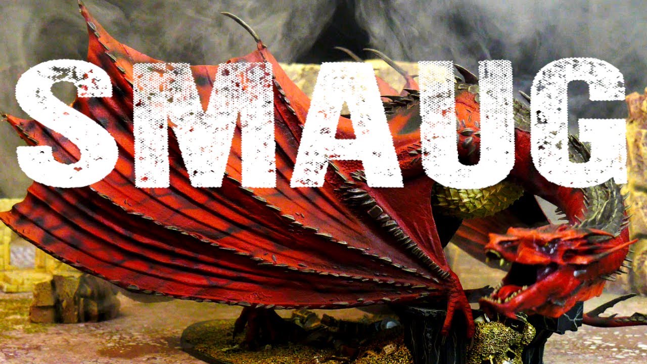MONTER ET PEINDRE SMAUG ! LE PLUS GROS DRAGON DE GAMES WORKSHOP !