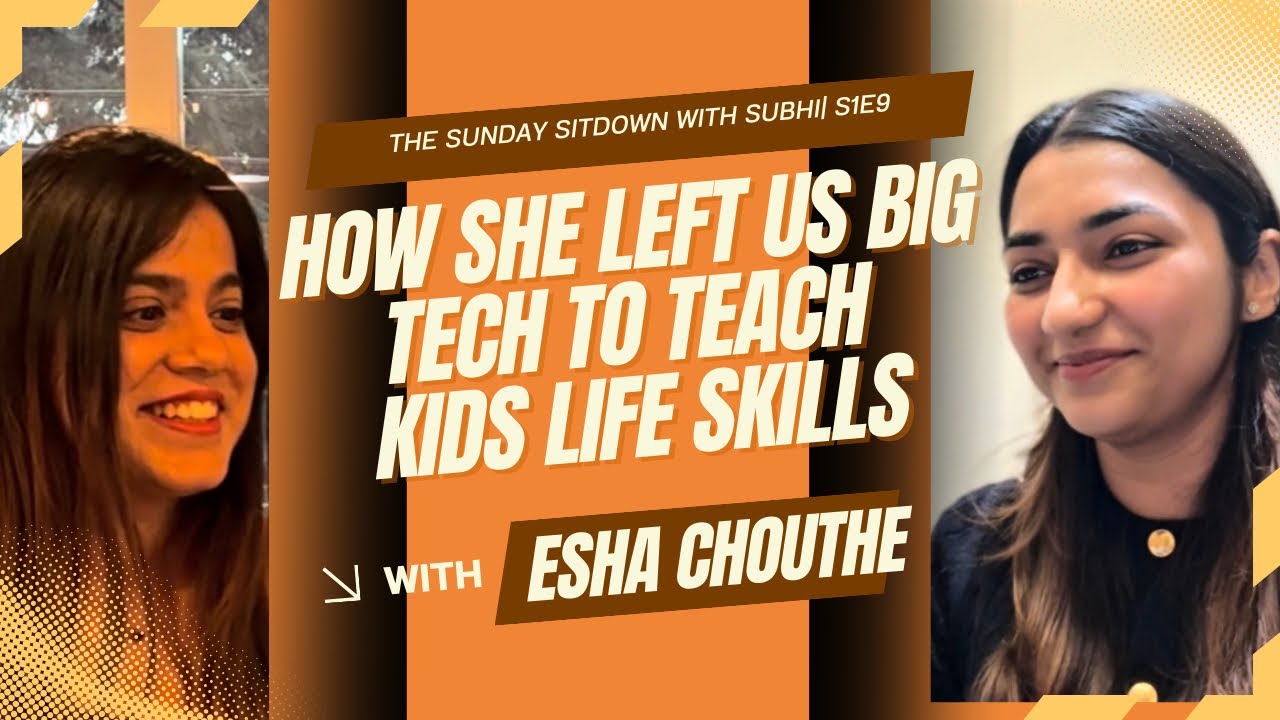 She Quit Amazon To Teach What Schools Don't|How Stepping Stone Teaches Life Skills To Kids|Esha|S1E9