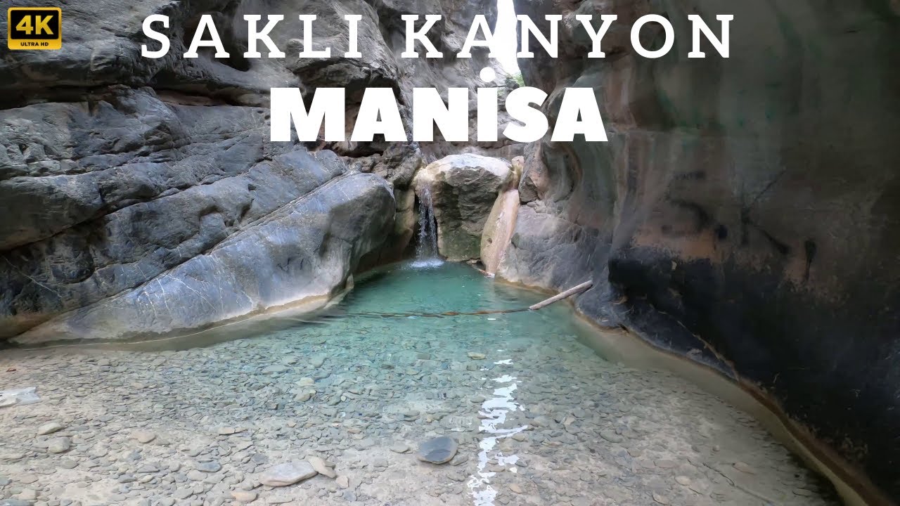 Manisa SAKLI KANYON 2024 Walking Tour | 4k UHD 60fps