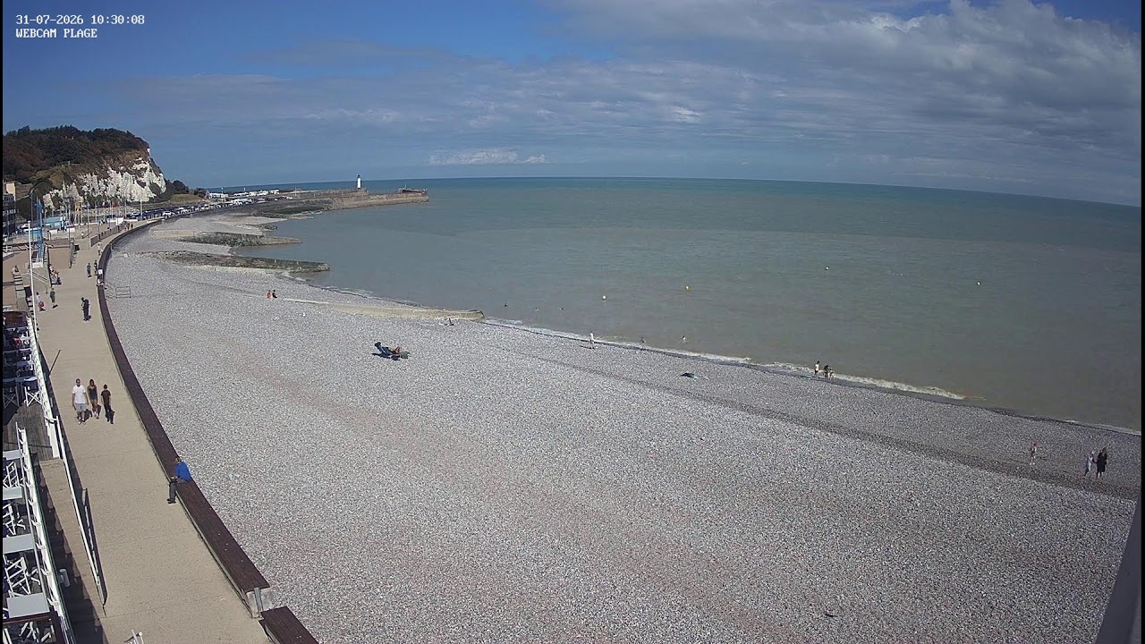 Webcam Saint-Valery-en-Caux - Plage